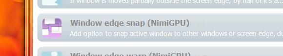 Windows 7 snap feature