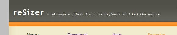 Windows 7 snap feature