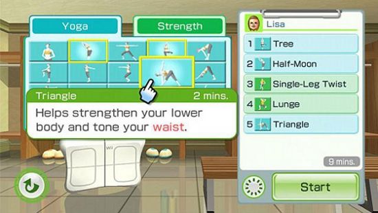 wii fitness games