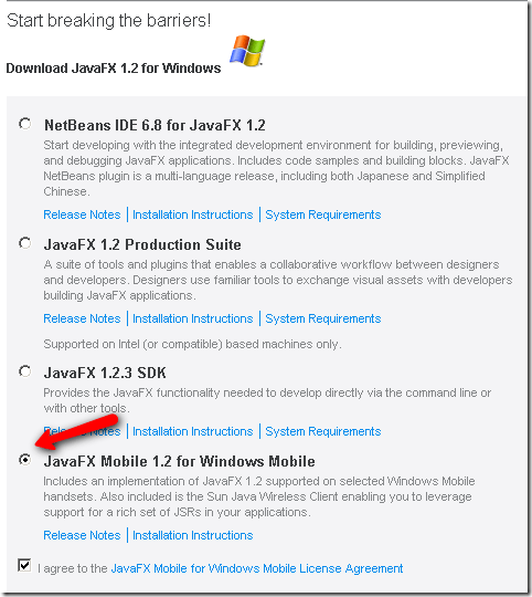 Java for Windows Mobile