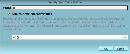 sync folders with usb drive