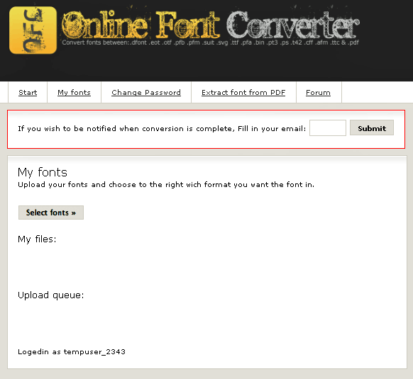 Onlinefontconverter Easily Convert Fonts Online