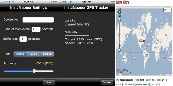 iphone gps tracking