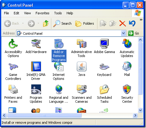 reinstall Internet Explorer