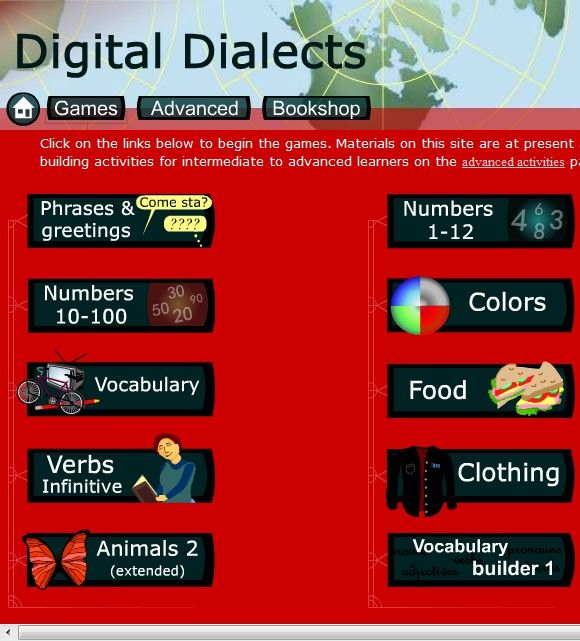 spanish learning games