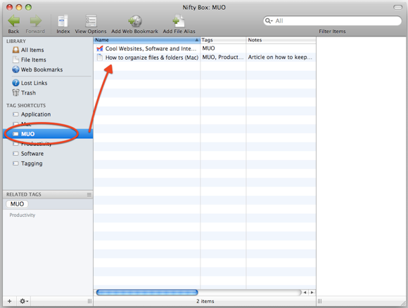organize files mac