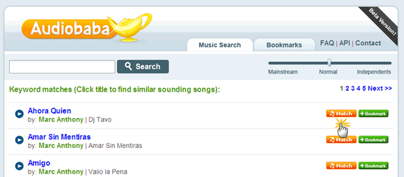 what is the best music search engine