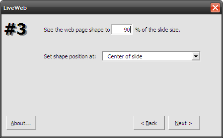 embed web pages in powerpoint