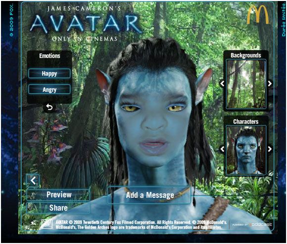 turn yourself into an avatar character