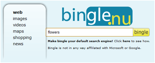 search bing and google at the same time