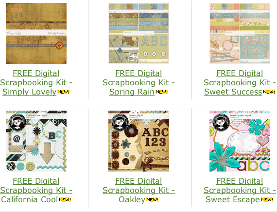 free scrapbooking layouts