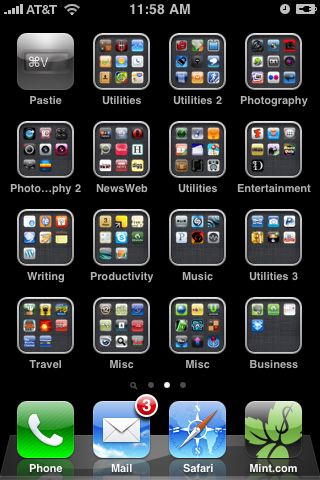 app to organize my iphone apps