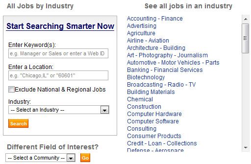 job search engines