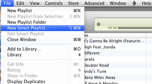 how to create itunes playlists