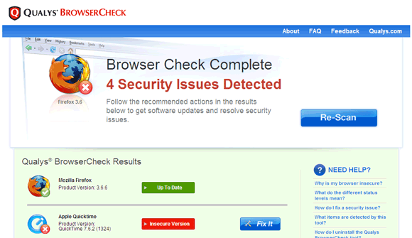 browser security test