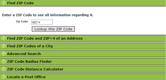 free zip code finder