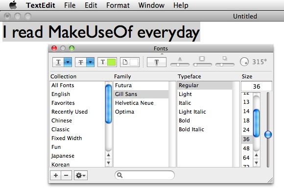 Manage Your Fonts With The Fonts Panel & Font Book [Mac]