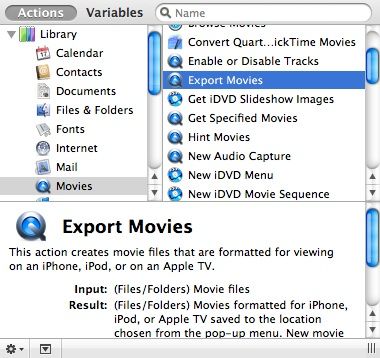 converting movies to itunes