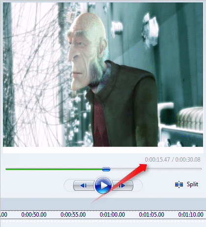 Windows Video Player Timestamps