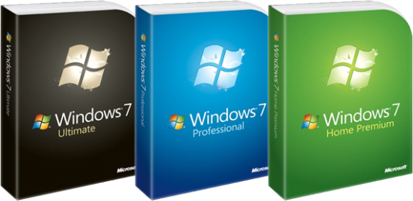 Boxed Copies of Windows 7