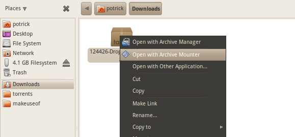 ubuntu mount archive