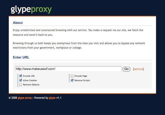 linux proxy server