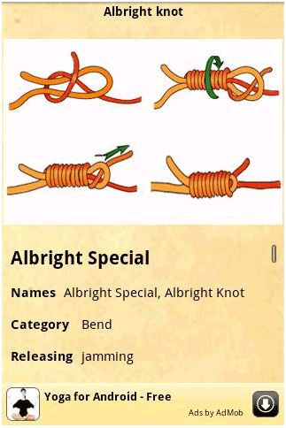 Knots Guide Carry Handy Knot Tying Guide In Your Android