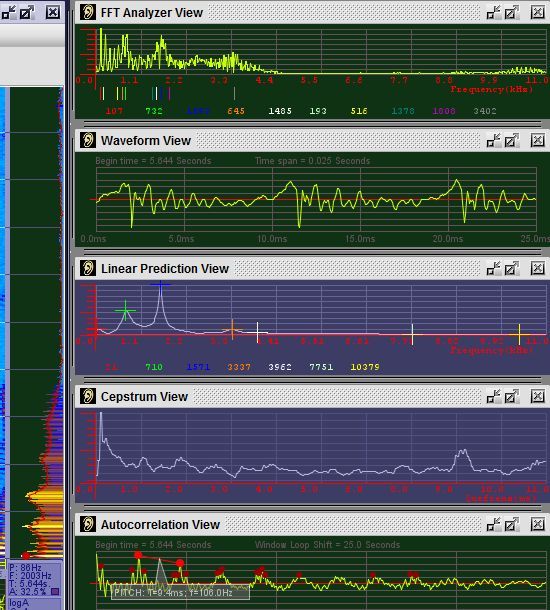 sound spectrogram programs