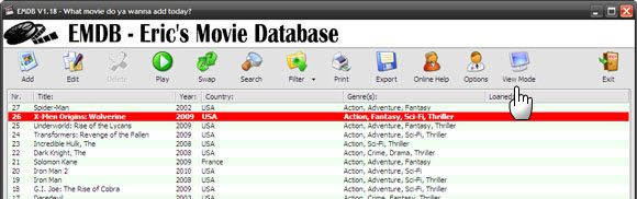 online movie databases