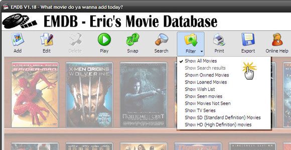 online movie databases