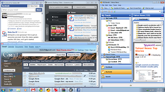 multiple desktops windows 7
