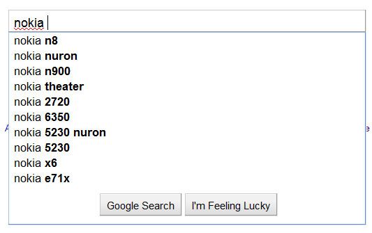 take a look at google suggest