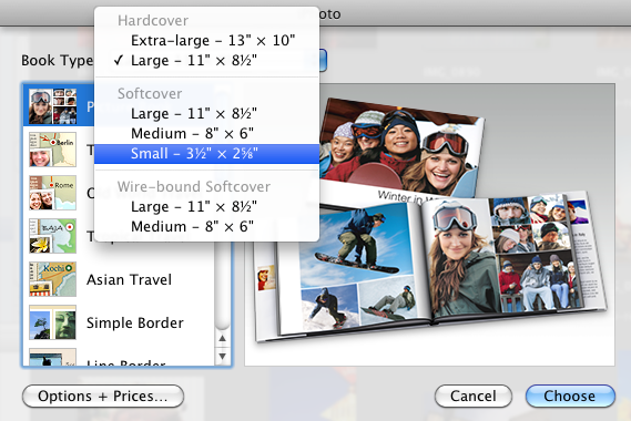 how to use iphoto book
