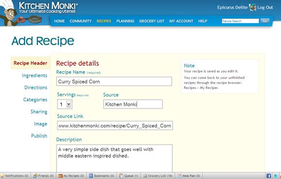 best recipe websites