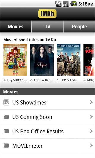 android app movies