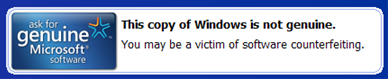 remove windows genuine advantage
