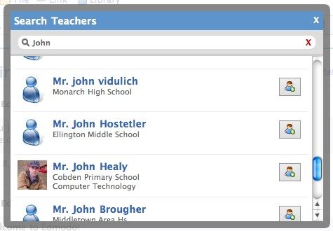 social network for teachers and students