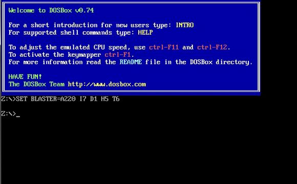how to get dos games to work