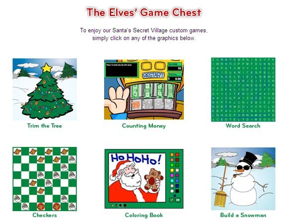 online christmas games