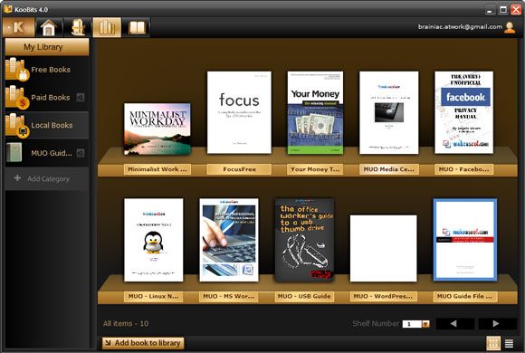 manage ebook collection