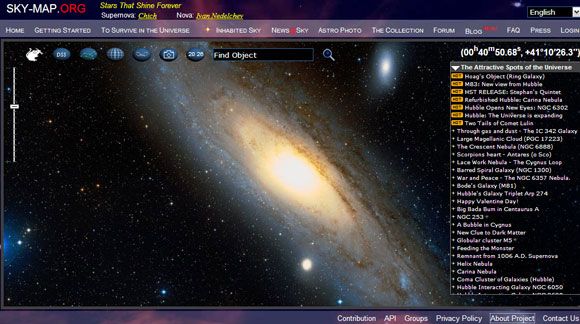 astronomy websites
