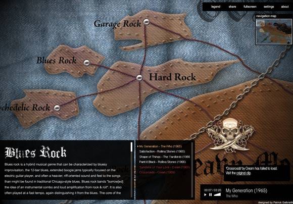 MapOfMetal: Interactive Map Guide To Metal Music