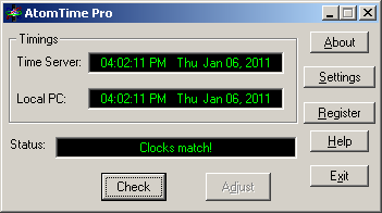 computer time clock
