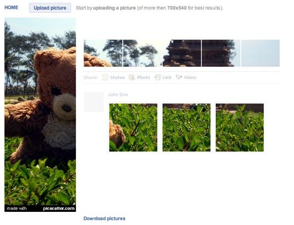 customize pictures for facebook