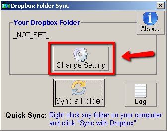 symlinks dropbox folder