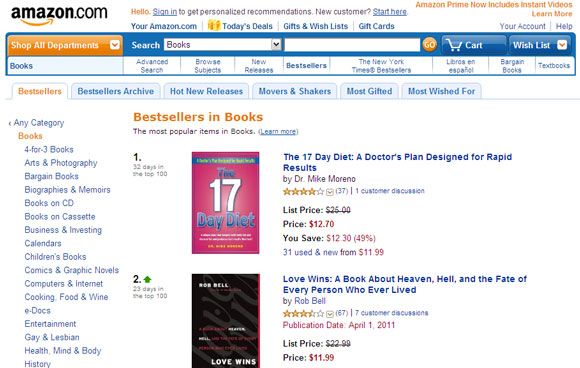 8 Bestseller Lists To Find Books To Read