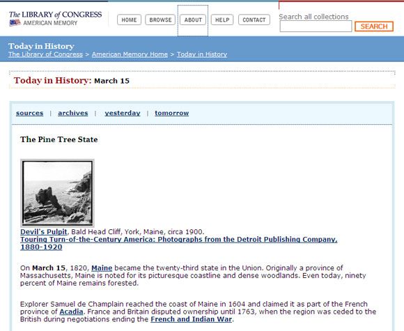 this day in history website
