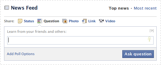 facebook questions app