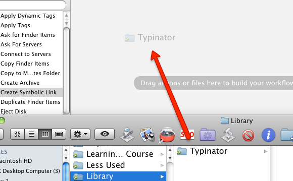 dropbox symbolic link mac
