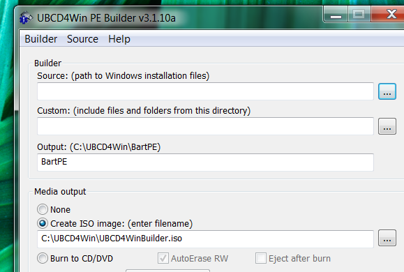 free iso burning softwareto burn ubcd4win boot dvd